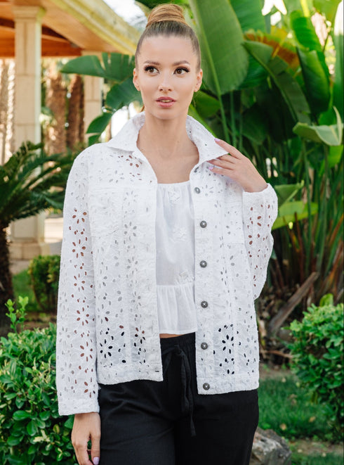 Bluse Weiß 23F-811/1C FRESH COTTON